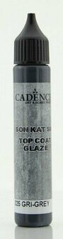 Cadence top coat glaze gray 25 ml