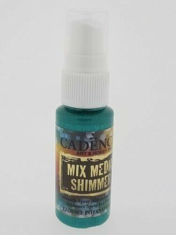 Cadence mix media shimmer spray green 25 ml