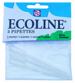 Ecoline pipetten 3 stuks