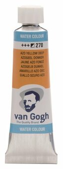 van Gogh aquarelverf tube 270 azogeel donker