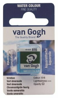 van Gogh aquarelverf napje 616 vert emeraude