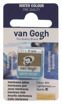 van Gogh aquarelverf napje 844 interference geel