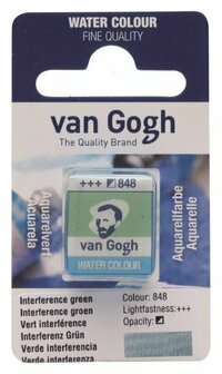 van Gogh aquarelverf napje 848 interference groen