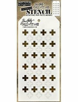 Tim Holtz shifter layering stencil nr. 122