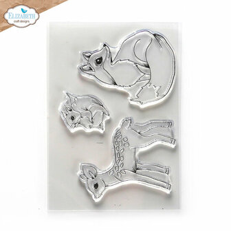 ECD Clear stamps - Woodland critters