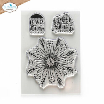 ECD Clear stamps - Autumn leaves