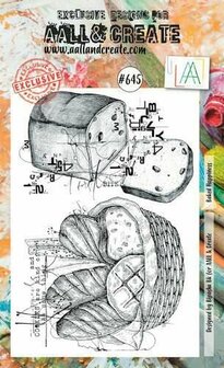 Aall &amp; Create clearstamps A6 - Baked happiness