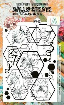 Aall &amp; Create clearstamp A6 - Clipped botanicals