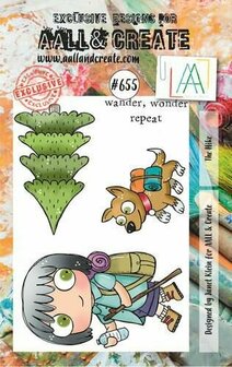 Aall &amp; Create clearstamps A7 - The hike