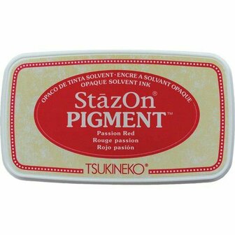 Stazon pigment passion red