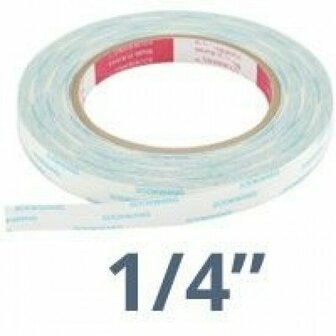 Scor-tape 1/4inch dubbelzijdige tape 0,64 cm x 24,7 m