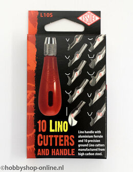 Lino Handle &amp; 10 cutters