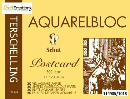 Schut Terschelling Aquarelblok Classic 10,5 x 14,8 cm