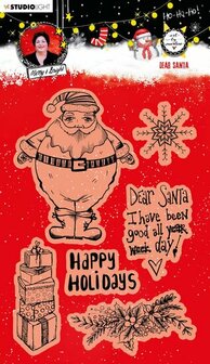 Clear stamp - Art by Marlene Christmas Dear Santa nr. 84