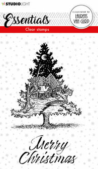 Clear stamp A6 Essentials - Christmas Tree