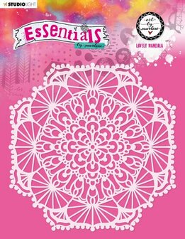 Mask Stencil - Art by Marlene essentials Lovely mandala nr. 70