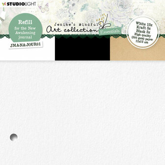 JMA Journal pages JOUR01 white/black/kraft