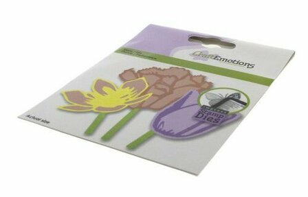 Impress stamp die - Tulp 11 x 9 cm