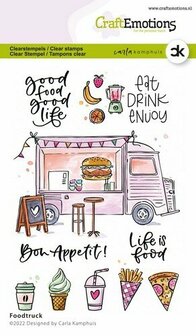 Clearstamps A6 - Foodtruck Carla Kamphuis