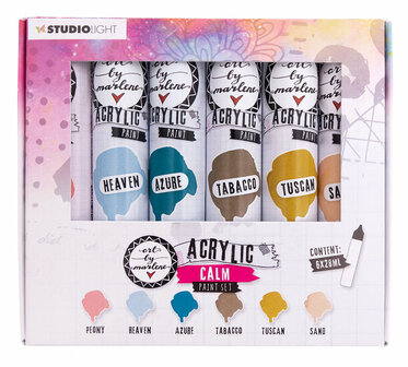 Acrylic paint Calm paintset - Art by Marlene essentials nr. 103