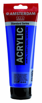 Amsterdam acryl 512 kobaltblauw ultramarijn 250 ml