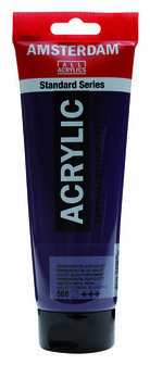 Amsterdam acryl 568 permanentblauwviolet 250 ml