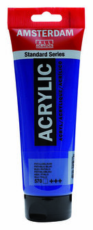 Amsterdam acryl 570 phtaloblauw 250 ml