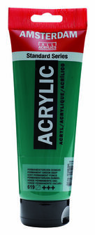 Amsterdam acryl 619 permanentgroen donker 250 ml