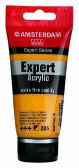 Amsterdam Acrylverf Expert 285 Permanentgeel donker 75 ml