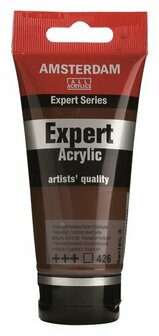 Amsterdam Acrylverf Expert 426 Transparantoxydbruin 75 ml