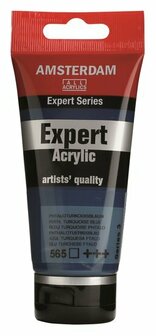 Amsterdam Acrylverf Expert 565 Phtaloturkooisblauw 75 ml