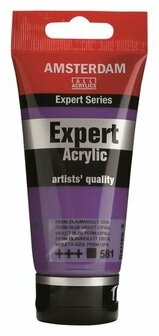 Amsterdam Acrylverf Expert 581 Perm. blauwviolet dekkend 75 ml