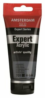 Amsterdam Acrylverf Expert 701 Ivoorzwart 75 ml