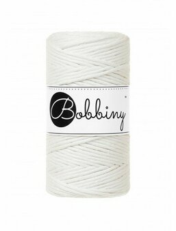 Bobbiny macrame koord 3 mm - off-white