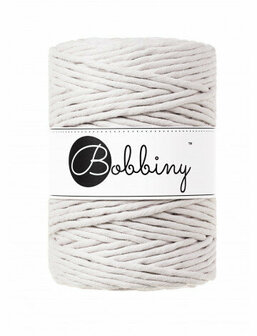 Bobbiny macrame koord 5 mm - moonlight