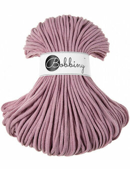 Bobbiny premium 5 mm - dusty pink