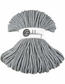 Bobbiny premium 5 mm - grey melange