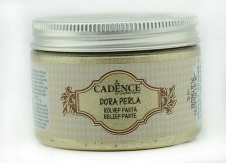 Cadence dora perla relief paste platinum 150 ml