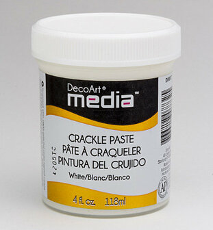 DecoArt crackle paste white 118 ml