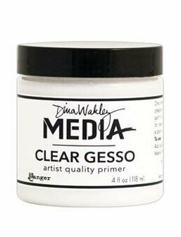 Dina Wakley clear gesso 118 ml