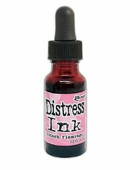 Distress ink navulling (reinker) kitsch flamingo