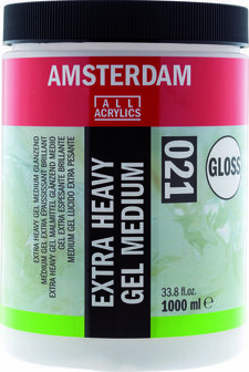 Extra Heavy Gel Medium glans (021) 1000 ml