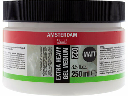 Extra Heavy Gel Medium mat (022) 250 ml