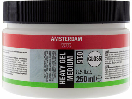 Heavy Gel Medium glans (015) 250 ml