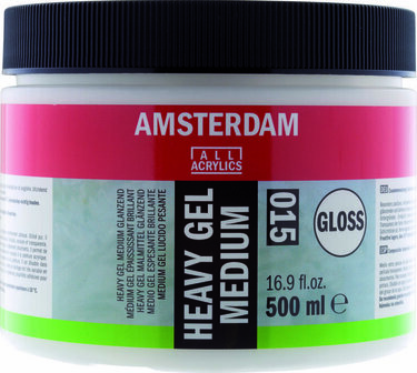 Heavy Gel Medium glans (015) 500 ml