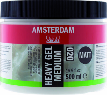 Heavy Gel Medium mat (020) 500 ml