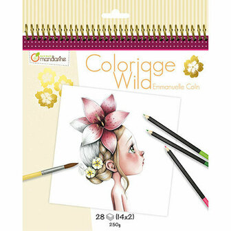 Kleurboek Coloriage wild - Emmanuelle Colin