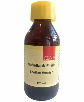 Schellak vernis voor bladmetaal 125 ml