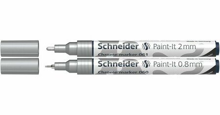 Schneider Paint-it chrome marker set 2 stuks