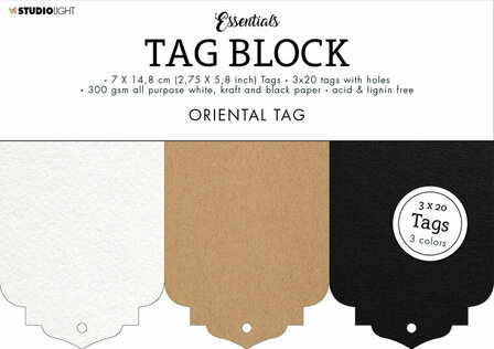 Tag block Oriental